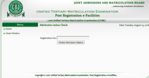 JAMB STATUS CHECKER PORTAL