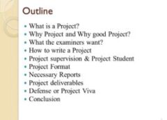 NOUN Project Outline