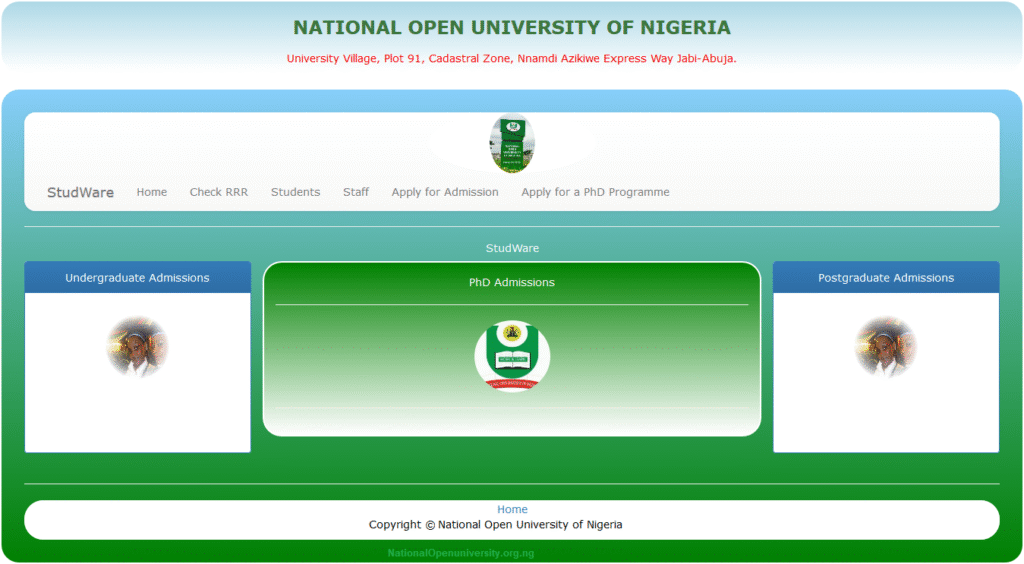 www Nouonline.net – National Open University Student Login Portal 5 nounonline net com